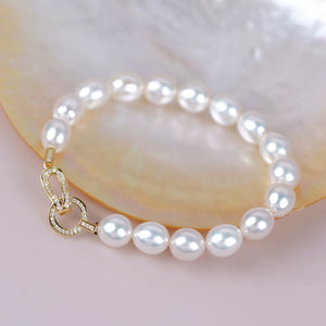 S925 Sterling Silver Rectangular and Circle Clasp for Jewelry Making