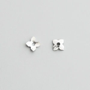 S925 Sterling Silver Flower Bead Caps for DIY Crystal Bracelets