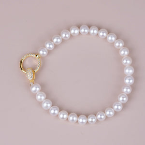 S925 Sterling Silver Button Clasp for Necklace Bracelet