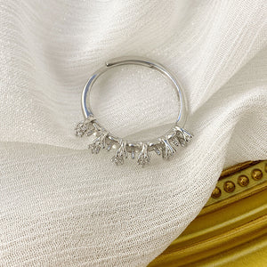 Balance beam pearl setting