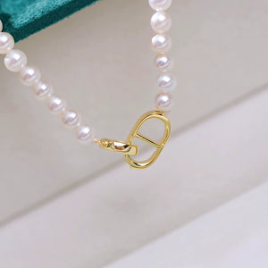 S925 Sterling Silver C and D Shape Clasp for Jewelry Making