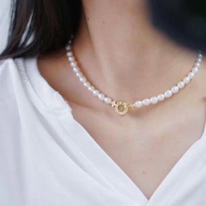 S925 Sterling Silver Gold Clasp Setting