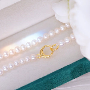 S925 Sterling Silver Circle Buckle Clasp for Jewelry Making