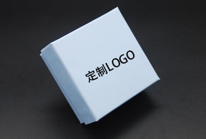 10pc Square Matte Jewelry Box 7.5×7.5×3.5 cm (2.9"x2.9"x1.3") | Custom Logo Necklace Bracelet Packaging