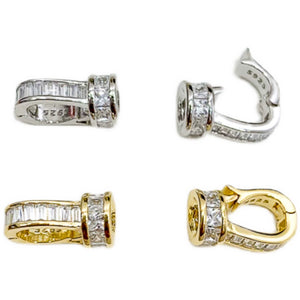 S925 Sterling Silver Dainty Pearl Necklace Clasp for Jewelry Making