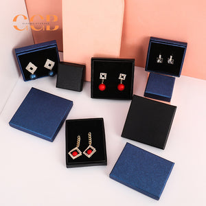 10pcs Blue Ultra-Thin Wholesale Jewelry Gift Boxes, Multi-Color Packaging for Necklace, Earrings, Ring and Bracelet