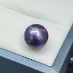 4A One Piece Natural Edison Freshwater Purple Pearls