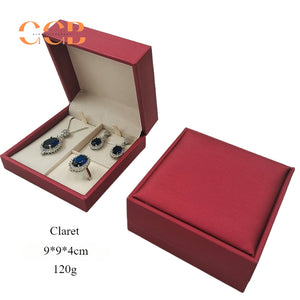 Set Jewelry PU leather jewelry box