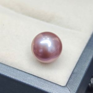 4A One Piece Natural Edison Freshwater Purple Pearls