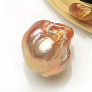 5A Lavender Pink Baroque Freshwater Pearl 8–9mm Undrilled