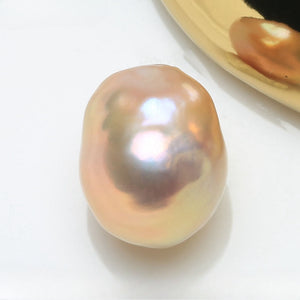 5A Lavender Pink Baroque Freshwater Pearl 8–9mm Undrilled