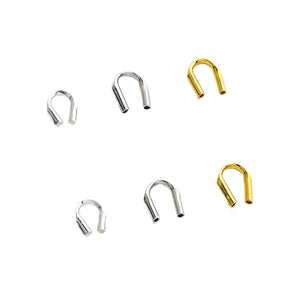 10pcs S925 Sterling Silver U-Shaped Clasp for DIY Bracelet & Necklace Making