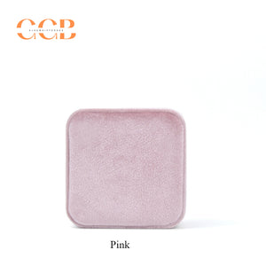 Velvet ring and earring storage box