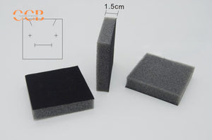 10pc Square Matte Jewelry Box 7.5×7.5×3.5 cm (2.9"x2.9"x1.3") | Custom Logo Necklace Bracelet Packaging