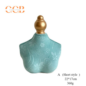 Retro Necklace Display Stand for Jewelry Mannequin Holder