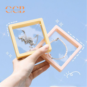 10pcs Purple Floating Jewelry Display Box