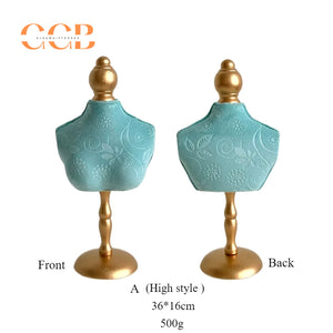 Retro Necklace Display Stand for Jewelry Mannequin Holder