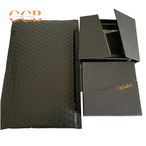 200 Sets Black Custom Jewelry Box With Mailer Bag Bundle - Australia Jewellery Package Wholesale