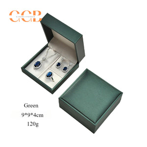 Set Jewelry PU leather jewelry box