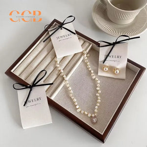 10pcs Fabric Jewelry Display Cards, Jewelry Holder