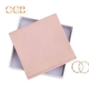 10pcs Pink Microfiber Jewelry Pouches