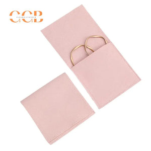 10pcs purple Microfiber Jewelry Pouches