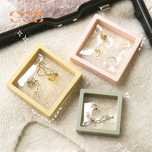 10pcs Purple Floating Jewelry Display Box