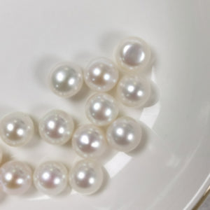 5A 1pc 7.5-8.5mm button pearl