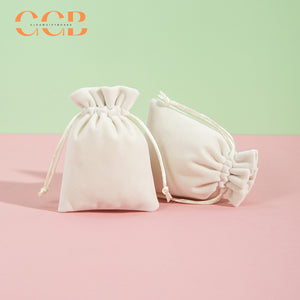 20pcs velvet jewelry pouch set, soft drawstring bags for rings earrings bracelets necklaces, luxury velvet jewelry packaging bags