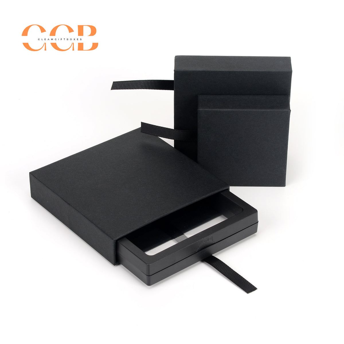 10pcs clear film floating display box dustproof jewelry organizer creative plastic gift packaging case for necklace ring earring bracelet