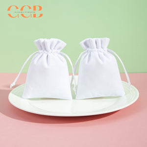 20pcs velvet jewelry pouch set, soft drawstring bags for rings earrings bracelets necklaces, luxury velvet jewelry packaging bags