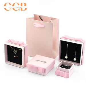 10pcs pink blue green gray jewelry box set, luxury jewelry gift packaging for rings earrings bracelets, multi color jewelry boxes