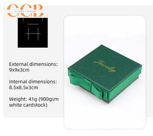 10pcs pink blue green gray jewelry box set, luxury jewelry gift packaging for rings earrings bracelets, multi color jewelry boxes