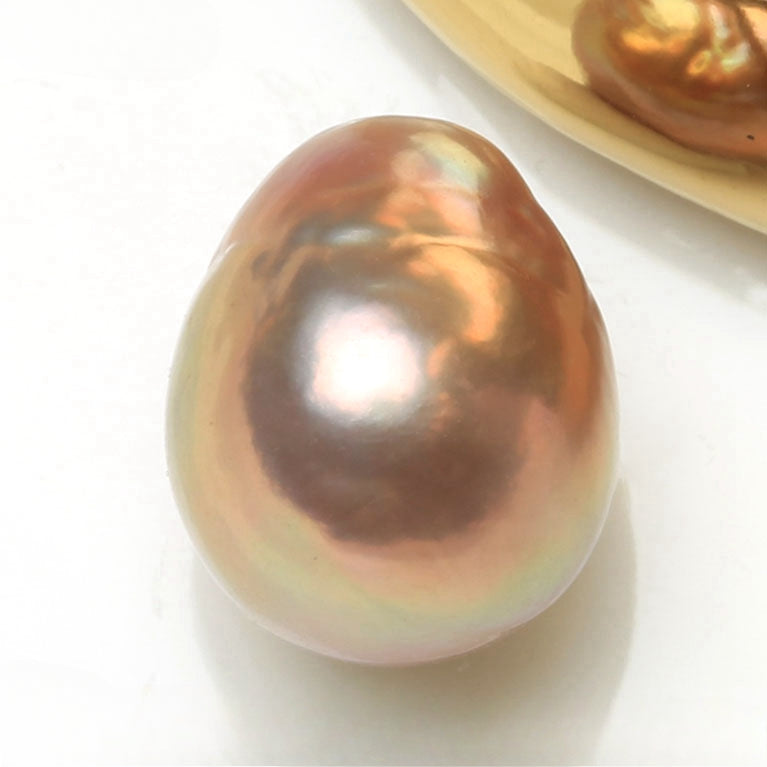 5A 8mm Lavender Pink Baroque Freshwater Pearl, Irregular Loose Bead