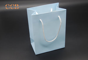 20pc Bulk Wholesale Paper Gift Bags | Custom Logo Jewelry Handbag Tote | Retail Packaging Supplier