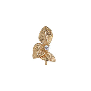 AU750 leaf pendant for 7-10mm pearl