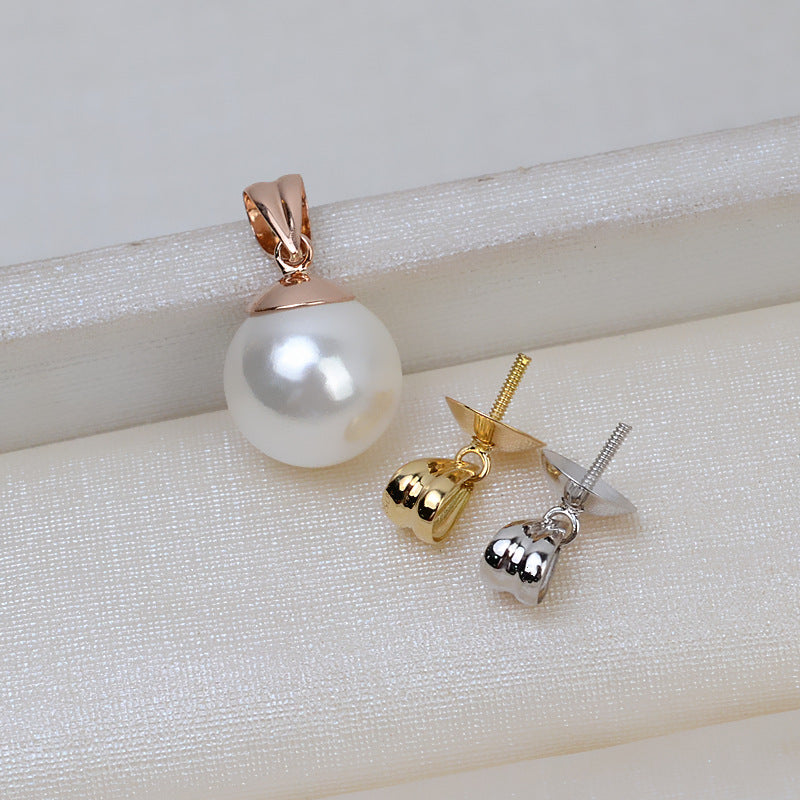 AU750 simple pendant setting for 6mm pearl