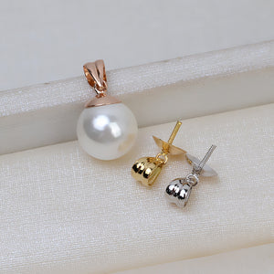 AU750 simple pendant setting for 6mm pearl