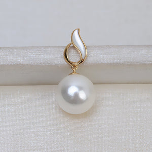 AU750 shell pearl pendant setting