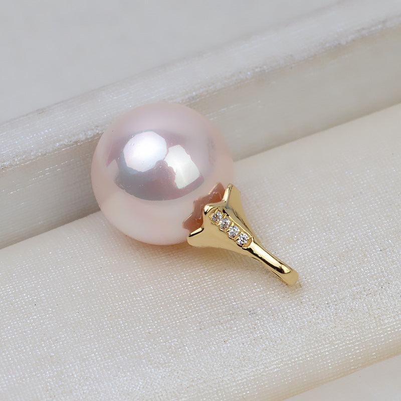 AU750 small pendant setting for 8-13mm pearl
