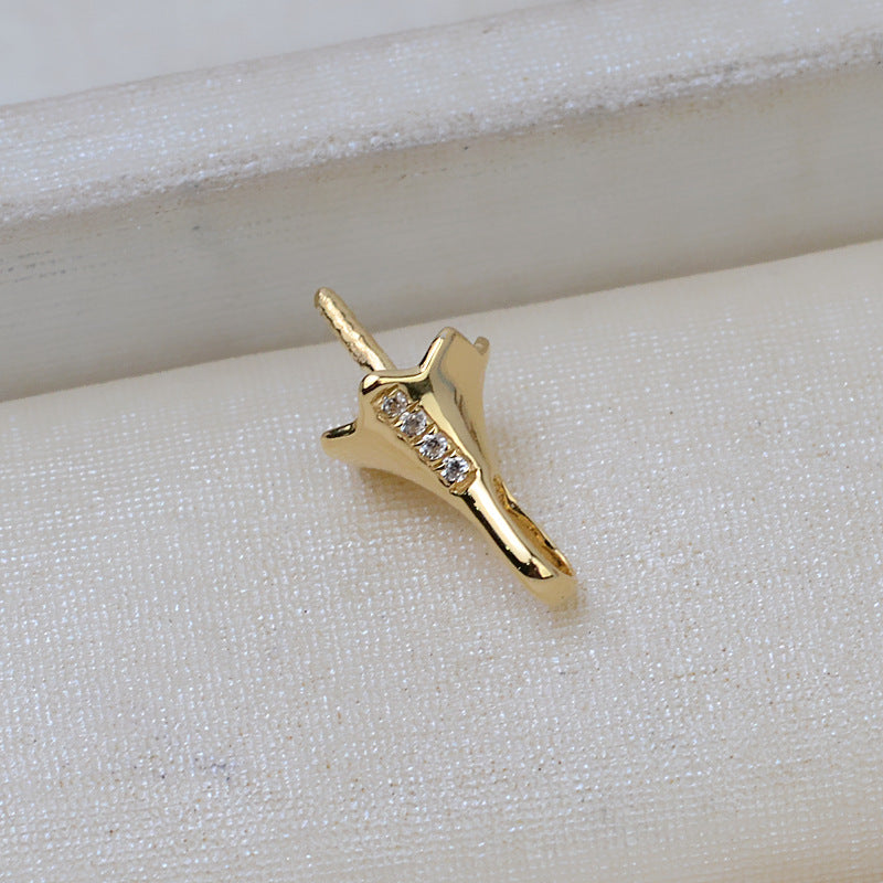 AU750 small pendant setting for 8-13mm pearl