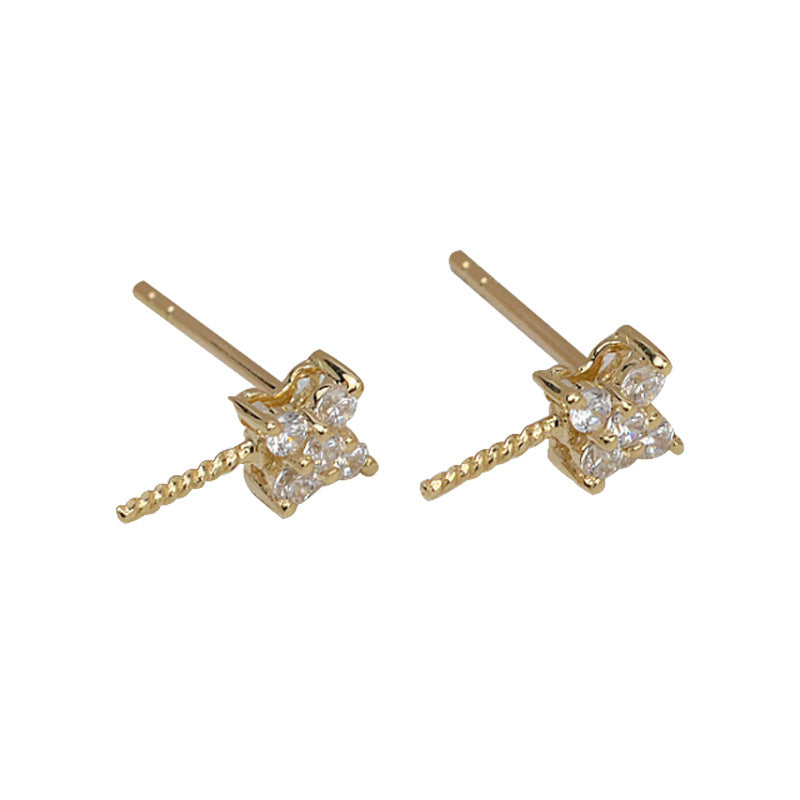 AU750 earrings setting for 8-12mm pearl
