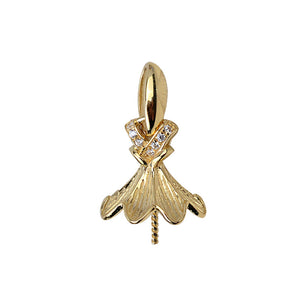 AU750 pearl pendant setting for 13-18mm pearl