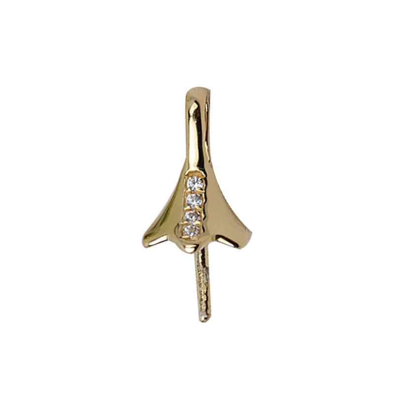 AU750 small pendant setting for 8-13mm pearl