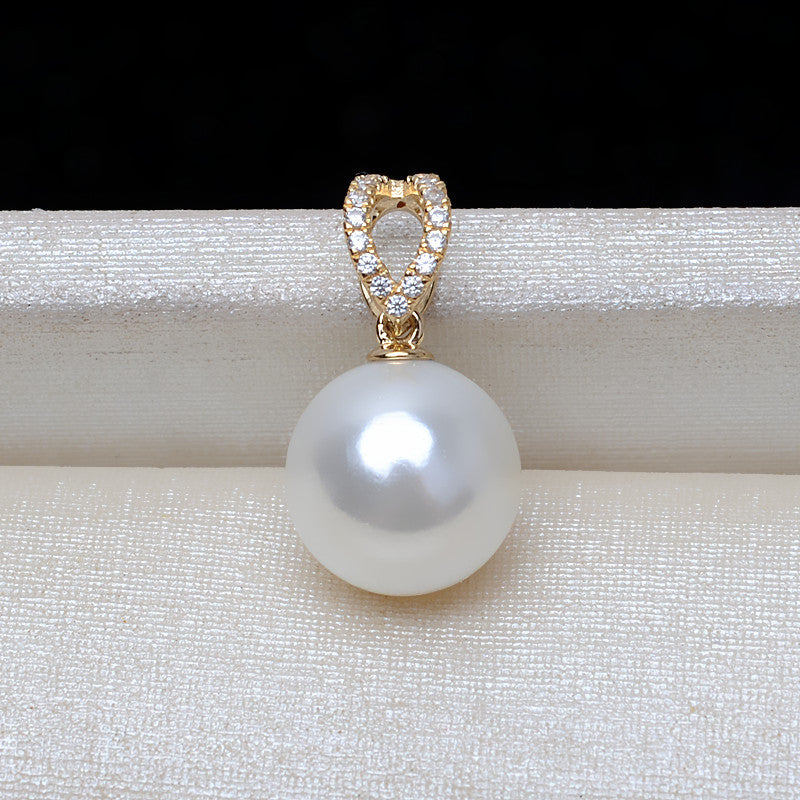 AU750 Gold pearl pendant for 7-10mm pearl