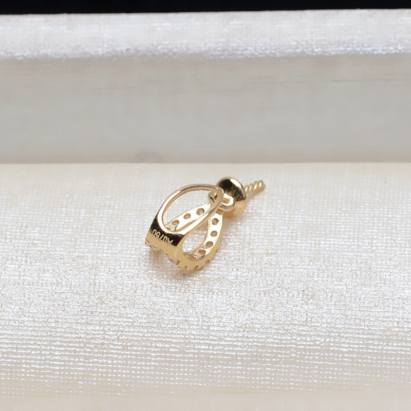 AU750 Gold pearl pendant for 7-10mm pearl