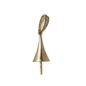AU750 concealer pendant setting for 7-9mm pearls