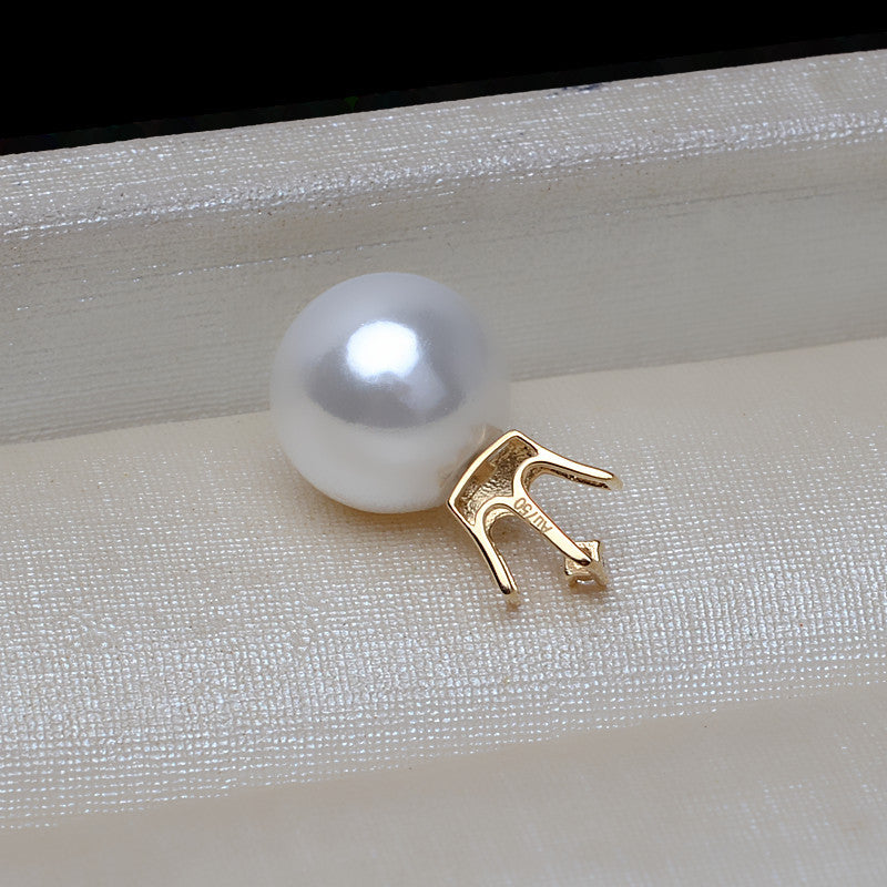 1pc 18k gold pendant setting