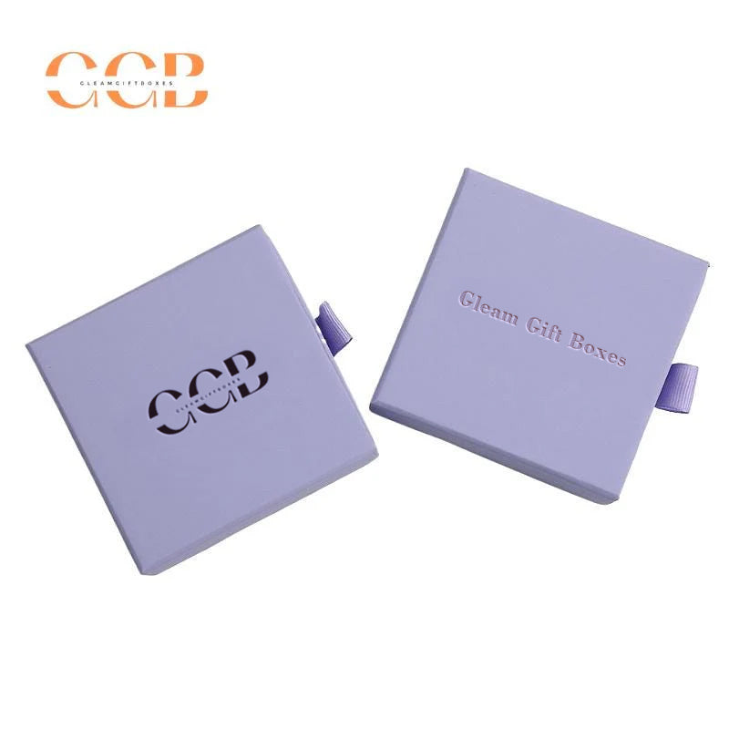 50pcs Purple Jewelry Drawer Boxes for Rings