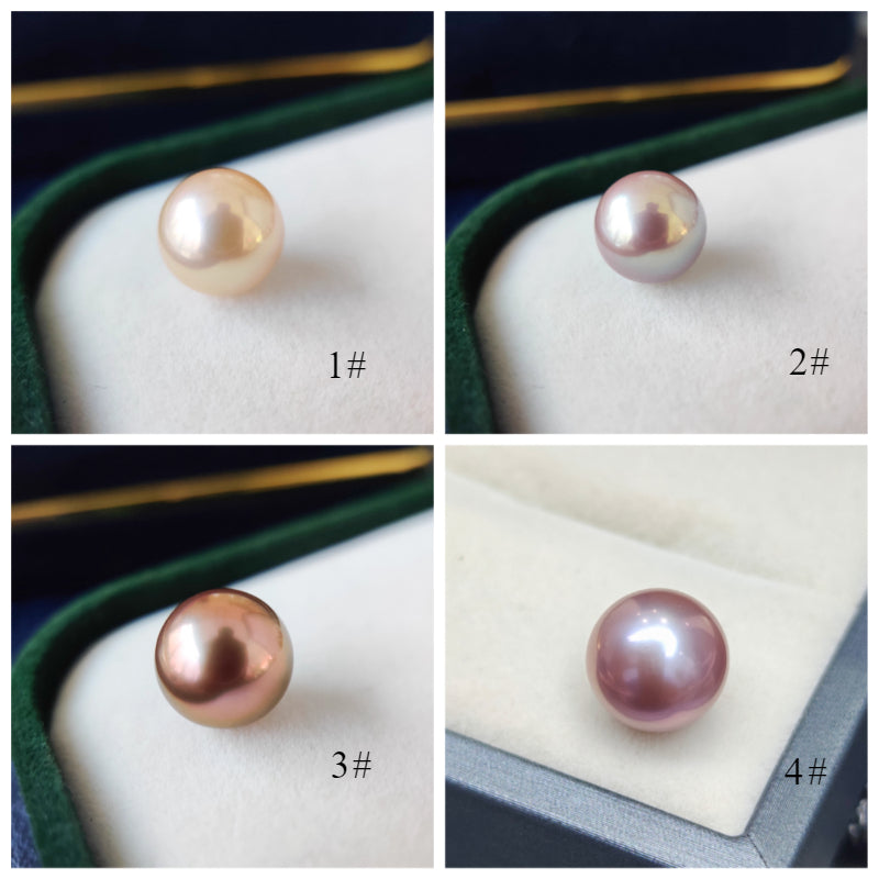 4A One Piece Natural Edison Freshwater Purple Pearls